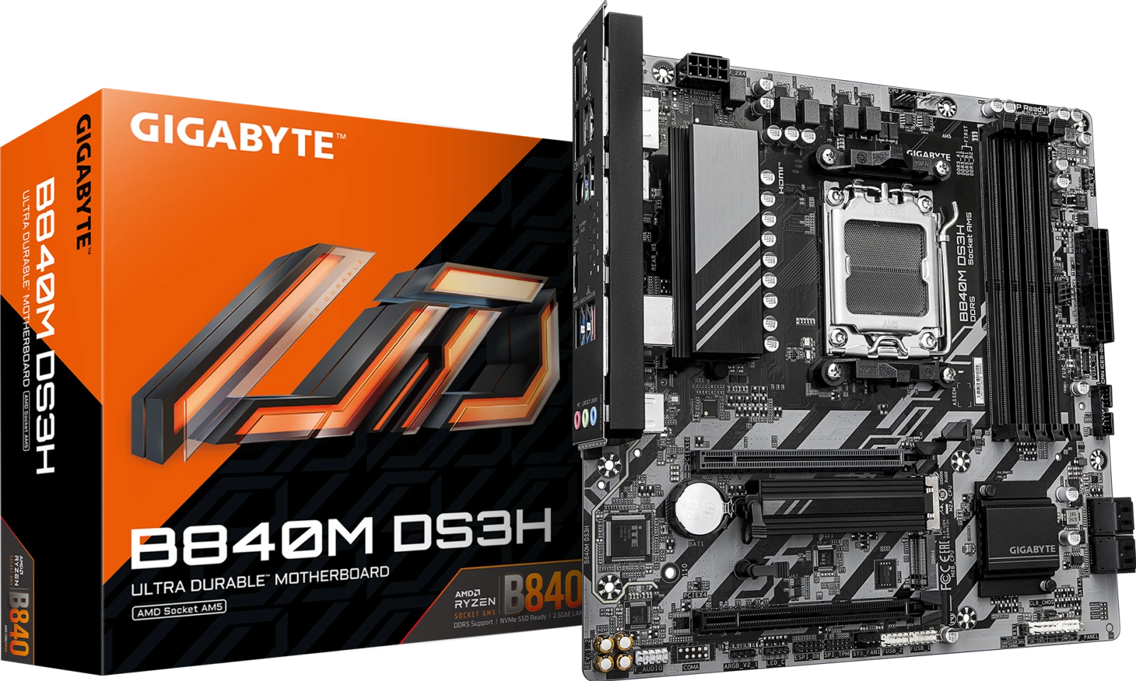 Gigabyte B840M DS3H (Rev. 1.2)